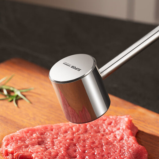 Xideli молоток для соснового мяса молоток для мяса из соснового мяса молоток для стейка специальный молоток для мяса молоток для домашней кухни молоток для отбивания мяса из нержавеющей стали молоток для мяса Supor поверхность ногтя + гладкая поверхность двусторонняя