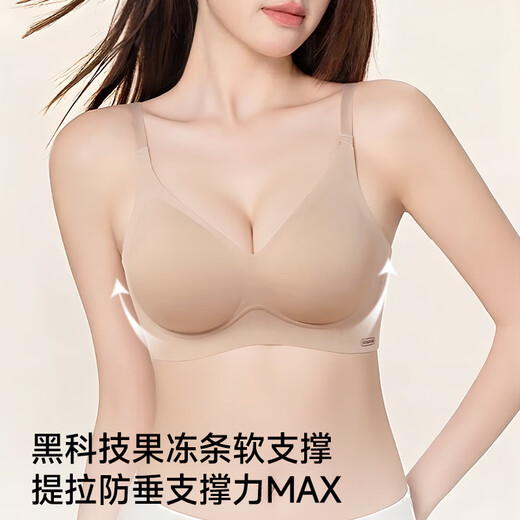 Urban Beauty 2-piece underwear for women with small breasts, comfortable and seamless soft support, breast reduction, anti-sagging, anti-expansion bra