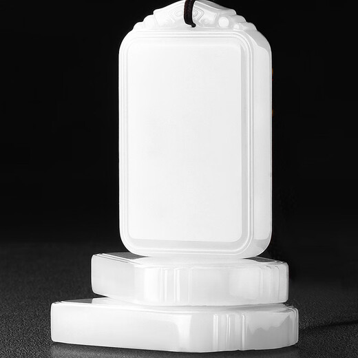 7000 Hetian jade pendant mutton fat white safe brand jade pendant jade brand jade pendant white jade