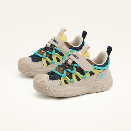 Minibala children's shoes, boys' sports shoes, spring new children's wear-resistant, cushioning and anti-collision casual shoes, girls' outdoor mesh running shoes