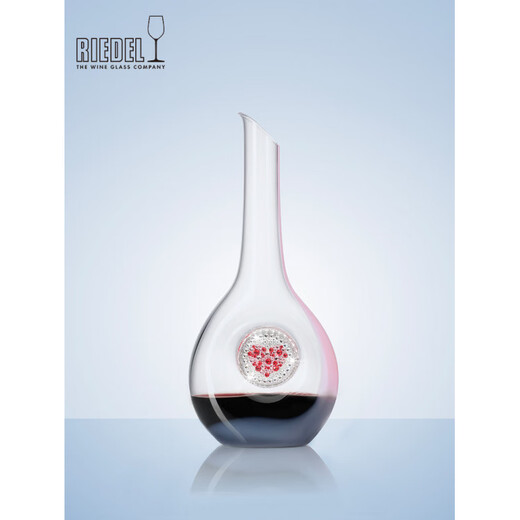 RIEDEL Limited Collection Swarovski Handmade Luxurious Crystal Decanter Creative Wine Divider Gift New Product First Release Limited Edition Diamond Decanter Red and Yellow