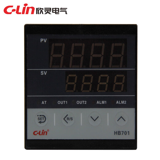 Xinling Temperature Controller HB701 Series Intelligent Temperature Controller Digital Display Microcomputer Temperature Control Regulator HB701 FP-M*AB/C4 PT100 13
