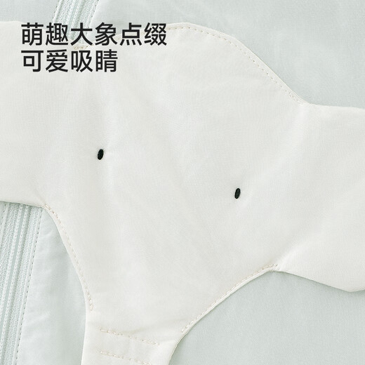 YEEHOO Haute Couture Series Baby Jumpsuit Baby Hooded Long-Sleeved Harness Spring and Summer Knitted Zipper Romper New Light Green 80cm