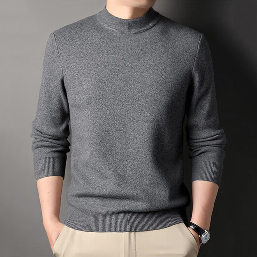 GUSKI luxury high-end brand cardigan men's spring and autumn thick knitted sweater commuting versatile cashmere blend base classic black - exquisite gift box S 165 suitable for 105-120 Jin Jin equals 0.5 kg