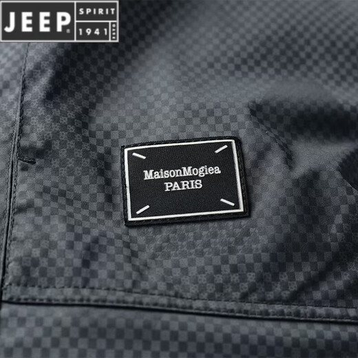 JEEP SPIRIT Jeep Men's Down Jacket 2026 Spring, Autumn and Winter New Hooded Warm Down Jacket Men's Jacket Gray 2XL 145-160Jin Jin equals 0.5 kg