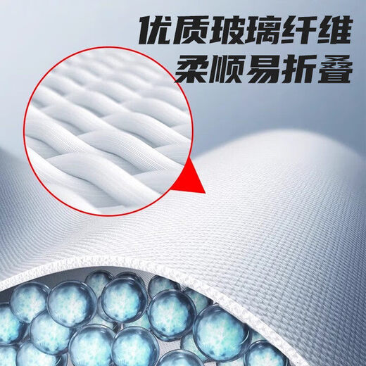 Shijanu new product fire-fighting blanket, special national standard certification for fire protection, commercial kitchen, household, household emergency escape equipment, thickened 1.5-meter fire-fighting blanket 3+ fire mask 2