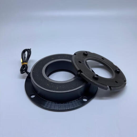 Electromagnetic clutch brake dry type with bearing power-on suction and power-off separation brake clutch DC24V with bearing clutch 10KG inner hole 30