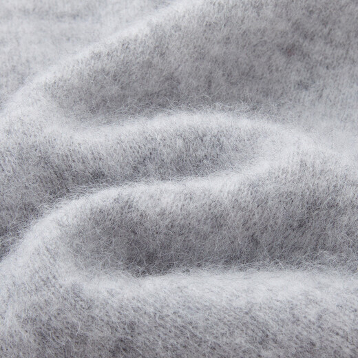 Demana gentle sheep wool round neck cardigan women's spring and autumn new style temperament pearl button velvet sweater top