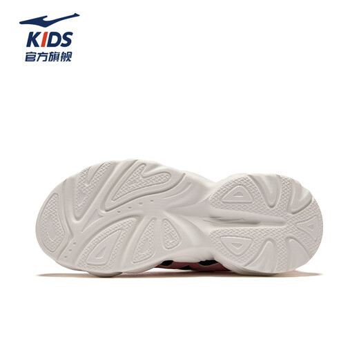 Hongxing Erke children's shoes sports shoes 26 years new boys and girls medium and large children's shoes casual sports shoes running shoes | Xingdome 2 women's style black/sume powder/yam gray 009 33