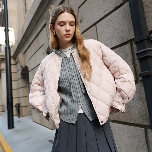 Sancai 2025 Winter New Light Warm Goose Down Jacket Waterproof Easy Care Down Jacket M