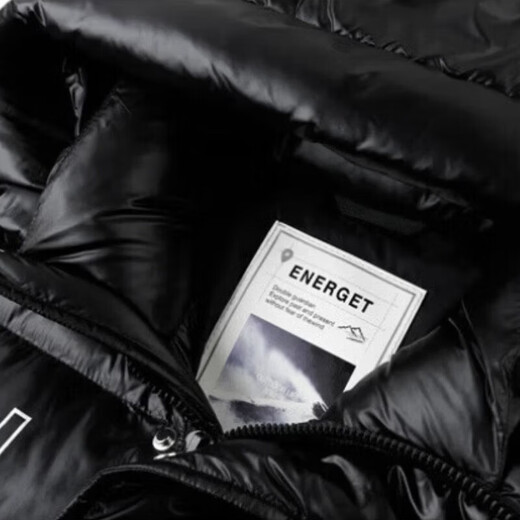 JASONWOOD luxury high-end brand glossy down jacket men's 2025 winter thickened cold-proof business casual bread jacket high-end black ready stock winter 2XL