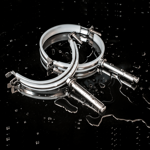 Xu ordered stainless steel pull-and-explode pipe code hoop buckle hanging code pipe clamp buckle PVC rubber-coated drainage pipe clamp pipe bracket elevator stainless steel 20mm pull-explosion 4-point nail length 6cm 5 pieces