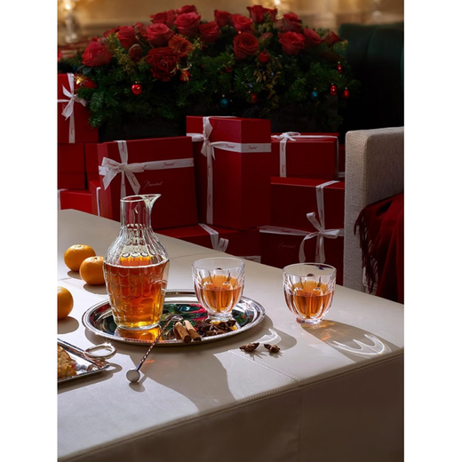 Baccarat Christmas Gift Crystal Animal Capital Series Decanter Bottle Transparent