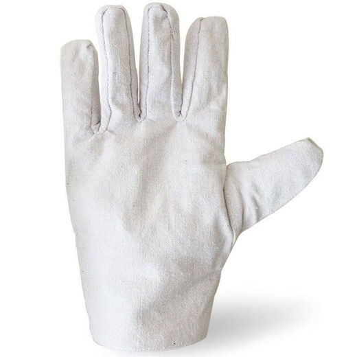 Fantasy Summer Single Layer Breathable Full Canvas Gloves Increased Wear Resistance Welder Machinery Maintenance Labor Protection Gloves Factory Direct Sales Single Layer Breathable Canvas Gloves 50 Pairs