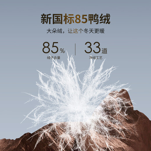 Antonio Heavy Down Light Luxury Business Hooded Down Jacket Men's Short 25 Winter Middle-aged Thickened Down Jacket Navy M/48 170/88A