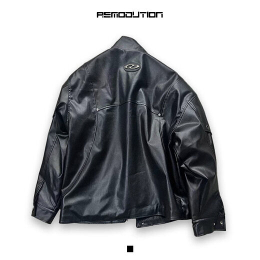 Mei Yao RMDT Angora Red Hunting Suit Pilot Leather Jacket Fur One-piece Handsome Stand-up Collar Jacket New Style Angora Red Ready in Stock and Delivered in 48 Hours Plus Velvet S