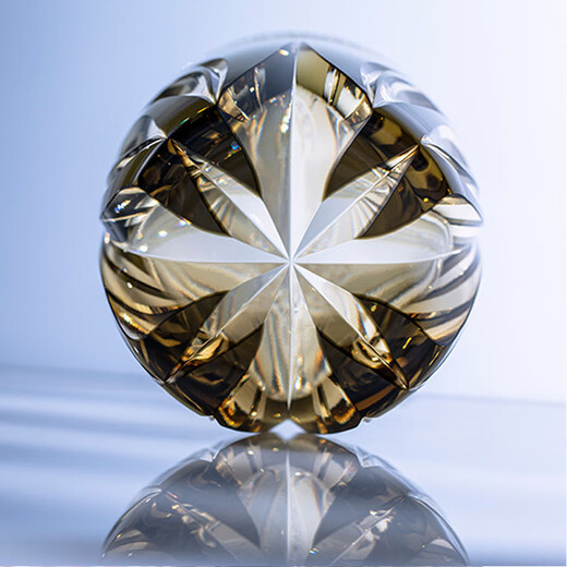 KAGAMI Edo Kiriko Kasaneirome Tiger Dance whiskey glass and set 330ml 330ml