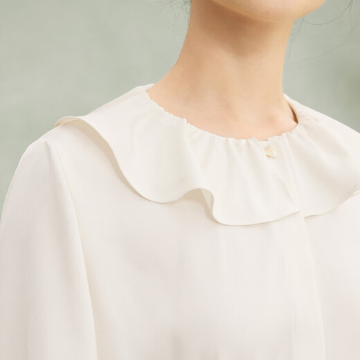 Eifini shopping mall same style eifini shirt 1E1220431 Pearl L