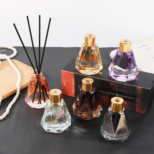 Shantou Lincun Rattan Fireless Aromatherapy Household Deodorant Air Freshener Souvenir Wholesale Gold-Qingmei Niang