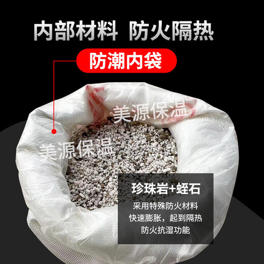 Gongma national standard fire retardant package fire retardant package 720 type 400 type 250 fire certified cable tray expansion sealing fire pillow non-standard 250 type fire retardant package 1 package