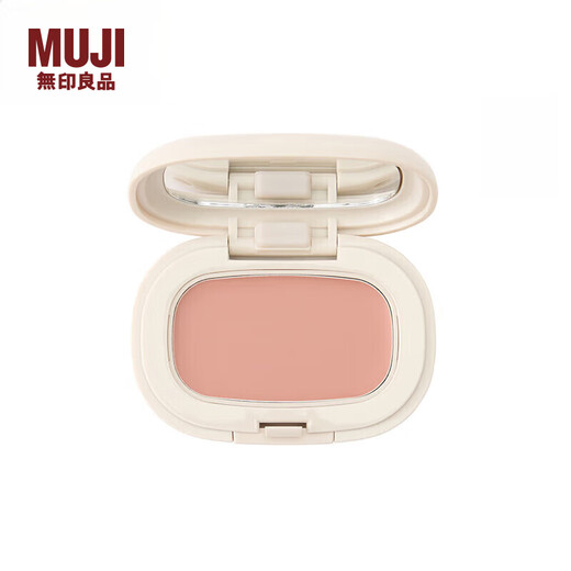 MUJI Soft Mist Blush Makeup 201 Xilan Single Color