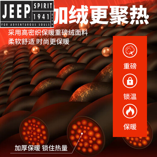 JEEP SPIRIT Chaqueta de forro polar de peso pesado Otoño e invierno para hombre Nuevo suéter con cuello alto más chaqueta de forro polar cálida a prueba de viento engrosada de terciopelo Gris claro M (100-120 Jin Jin equivale a 0,5 kg)