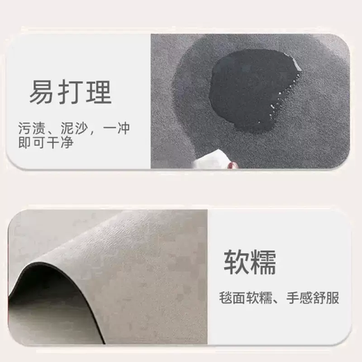 Yusenyi 3D Painting Diatom Mud Floor Mat Cute Cartoon Bathroom Door Water-Absorbent Anti-Slip Foot Mat Household Mat Nick and Julie C (diatom mud) 40x60cm (water-absorbing and quick-drying)