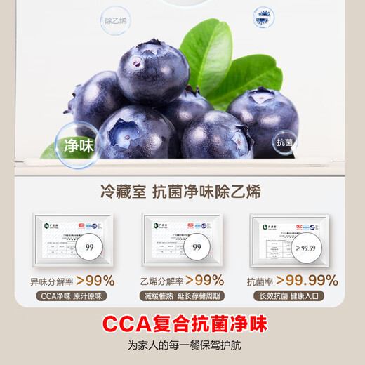 Rongsheng 609 liter double-door door-to-door refrigerator household first-class energy efficiency air-cooled frost-free frequency conversion energy-saving ultra-thin large capacity BCD-609WD11HP national subsidy BCD-609WD11HP