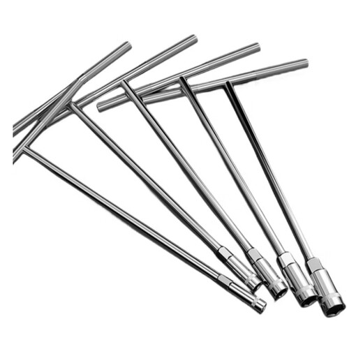 Extended and deepened T-shaped socket wrench set T-shaped car and motorcycle multi-functional repair wrench tool Upgraded and deepened T-shaped-10mm