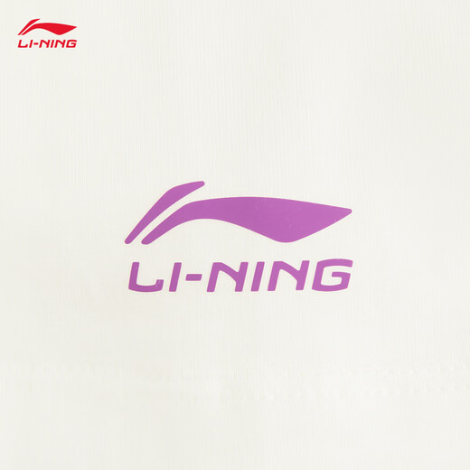 Li Ning Children's Clothing丨Short-sleeved cultural shirt for older girls 2026 new skin-friendly, comfortable, fashionable and casual sports T-shirt, milky white-2 120
