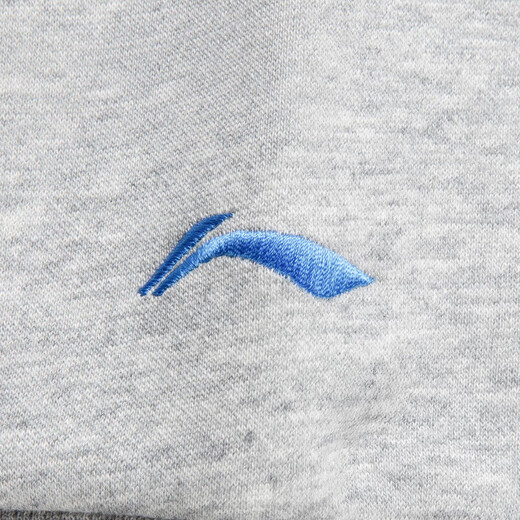 Li Ning (LI-NING) fashionable velvet warm children's sweatshirt men's and large children's round neck pullover skin-friendly soft long-sleeved sweatshirt Huahui 160