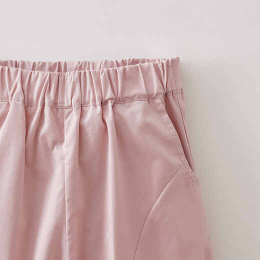 MARC&JANIE Mark Jenny Yunrou Pima Cotton Girls' Lace Bloomers Baby Pants 2026 Spring New Style 560153 Pink - Yunrou Pima Cotton 90 cm (recommended height 84-93cm)