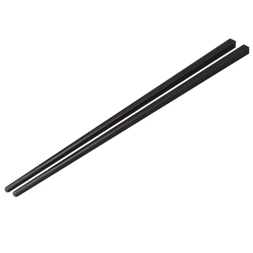 JOBO commercial alloy chopsticks 10 pairs black 27cm high temperature resistant non-slip chopsticks commercial hotel canteen catering
