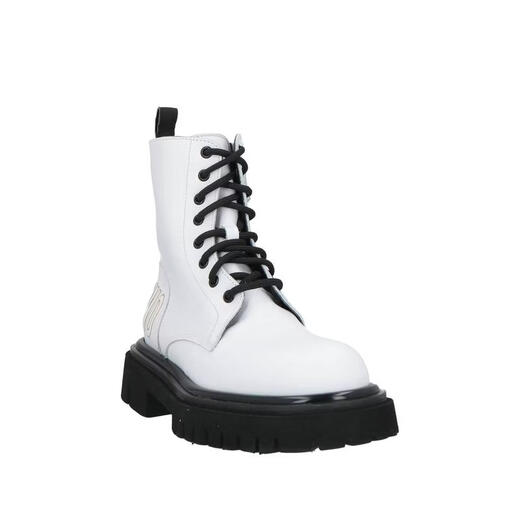 MOSCHINO light luxury women's ankle boots White 20 | 37 EU