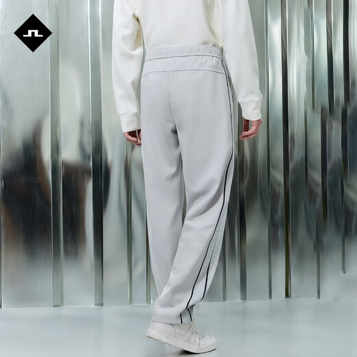 J.Lindeberg mall's same style spring new men's sunscreen loose webbing letter casual sports sweatpants 526114013 K3X classic gray XS widened waist