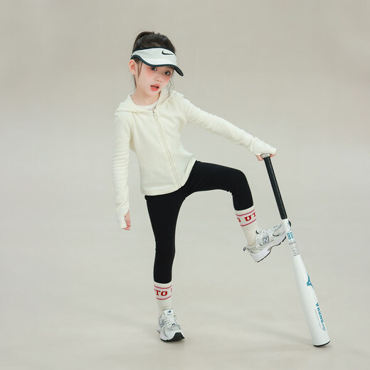 UTOUTO Big Ear Elephant Girls Solid Color Finger Sleeve Hooded Jacket 2026 Spring New Versatile Slim Top 2591047 Elephant Gray 90