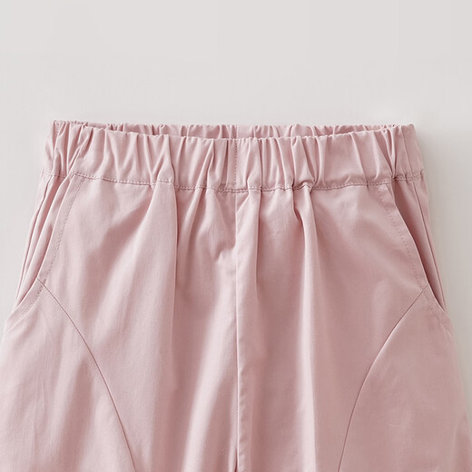 MARC&JANIE Mark Jenny Yunrou Pima Cotton Girls' Lace Bloomers Baby Pants 2026 Spring New Style 560153 Pink - Yunrou Pima Cotton 90 cm (recommended height 84-93cm)