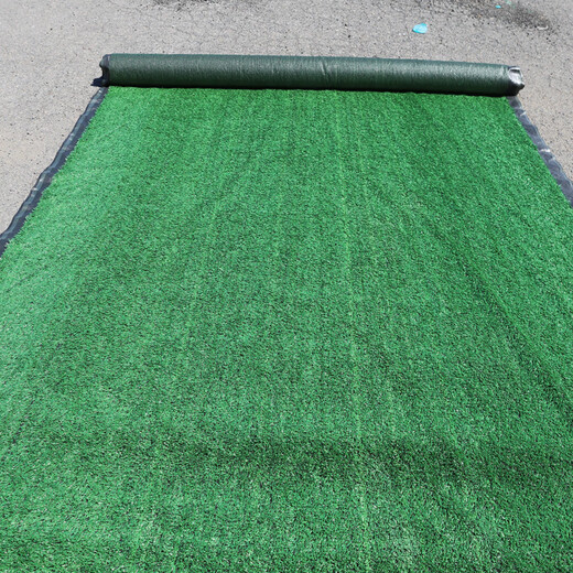 Renowned Jiuzhou simulated lawn bedding, artificial plastic, fake turf, artificial carpet, balcony outdoor fence, kindergarten decoration, green, 2 meters wide * 25 meters long, grass height 1.5cm