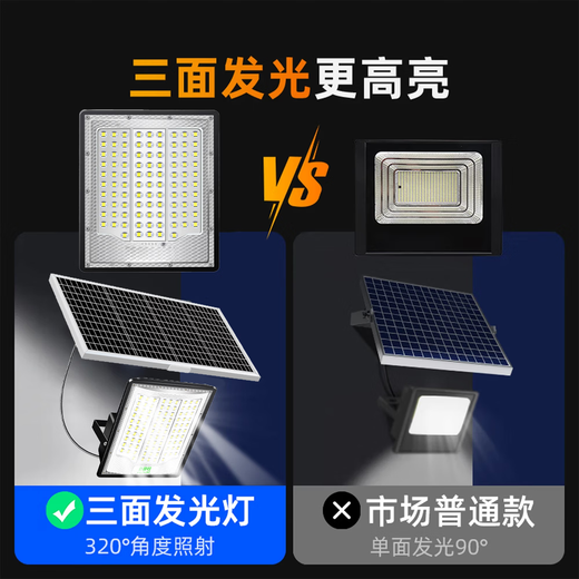 Shufujia new solar outdoor lighting garden light street light new rural home outdoor waterproof super power street light