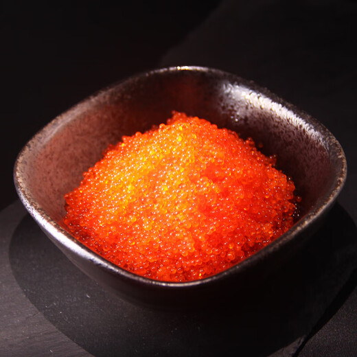 Available at all* stores, Peruvian natural delicacy flying caviar, free side dishes, sushi caviar sauce, Western food, 100g*3 boxes, free seafood side dishes 100g