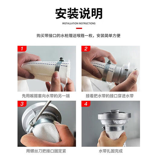 Firefighting/agricultural DC water gun QZ3.5/7.5 internal buckle interface cassette quick connect 1.5 inch 2 inch 2.5 inch 3 inch 4 inch all-aluminum alloy agricultural water hose fire hydrant water gun 40 type 1.5 inch (quick female interface) firefighting die-casting