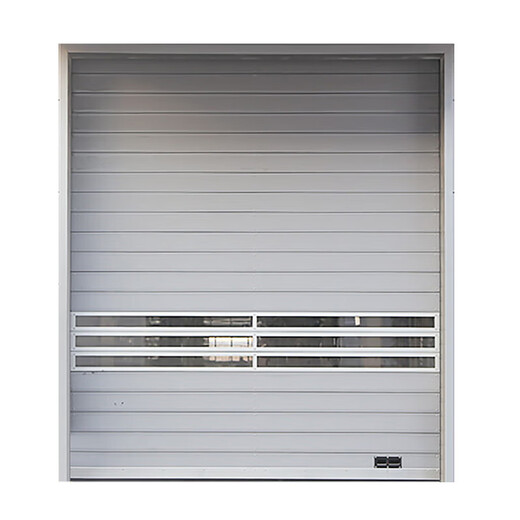 启功电动卷闸门车库门铝合金卷帘门3m*3m QG-JZJLM07A