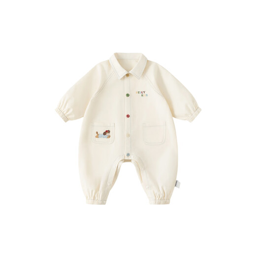 INSBOBO baby clothes 2026 spring new baby boy jumpsuit rompers baby baggy clothes spring clothes apricot 66cm