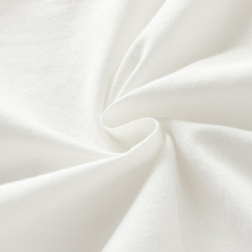 DAVE&BELLA children's shirt 2026 spring new college style boys' white shirt pure cotton children's top baby bottoming shirt off-white ready stock 120 cm (recommended height 110-120cm)