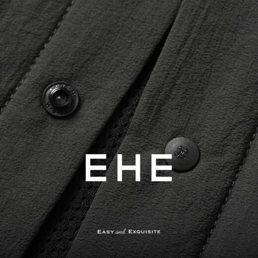 EHE men's imported micro-wrinkle texture breathable and comfortable lapel shirt-style jacket men's 2026 spring new style green, S