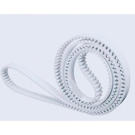 Ben Xinnong customized rubber timing belt double-sided toothed open belt 3M series industrial transmission toothed belt white polyurethane belt (PU)
