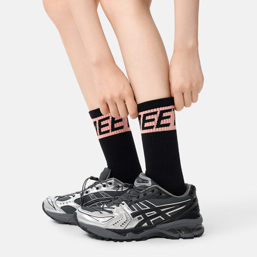 Pami socks women's spring and autumn mid-calf socks American style with shark pants 2025 new sports black autumn and winter stockings Bowl show_(couple style_suitable for sizes 36-43) One size fits all Five pairs