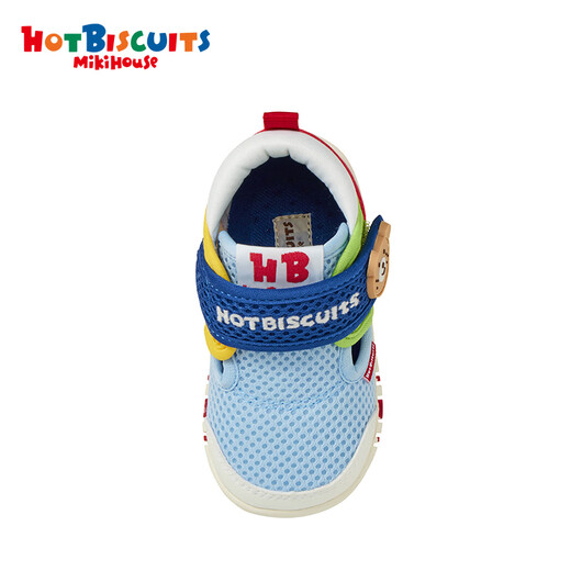 MIKIHOUSE children's sandals fresh color-blocked toe-toe toddler sandals anti-kicking foot protection HOTBISCUITS multi-color 13.5 (suitable for feet 13cm long)