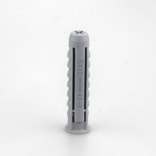 He Jiagong TV bracket hanger expansion screw plastic expansion tube rubber plug expansion plug tetrahedron M6 6*30 individual tube (500 pieces)