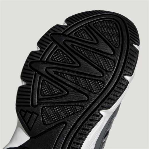 Adidas 26 spring men's and women's size children's cushioning non-slip breathable sports shoes casual dad shoes KH5646KH7527 metallic silver/carbon black KH7527 big children 35.5 3 (suitable for feet 21.5cm long)